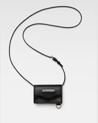 Jacquemus The Azur Cardholder - Black Black