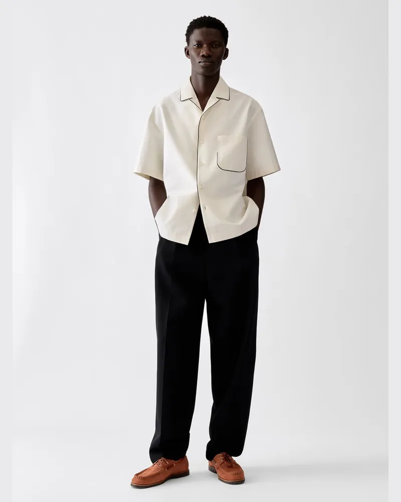 Jacquemus La Chemise Pyjama - Weiß Cremeweiß