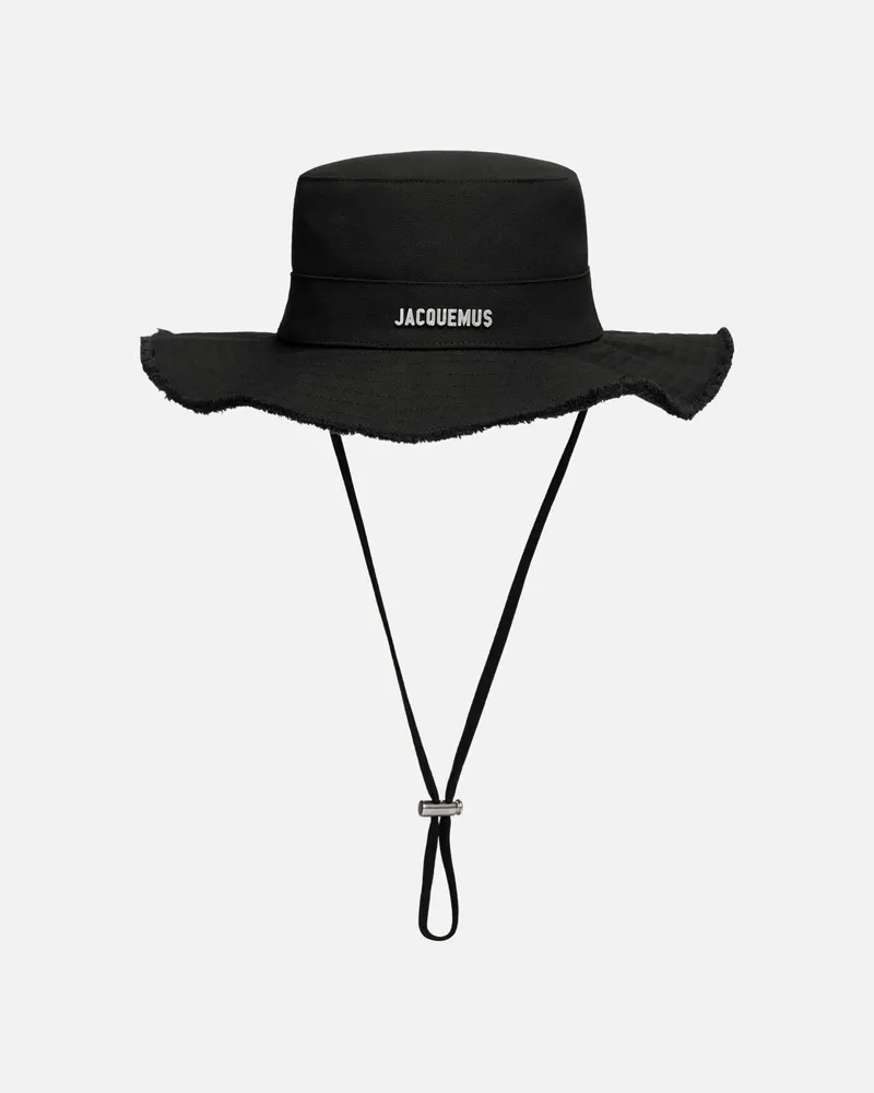 Jacquemus Der Artichaut Fischerhut - Schwarz Schwarz