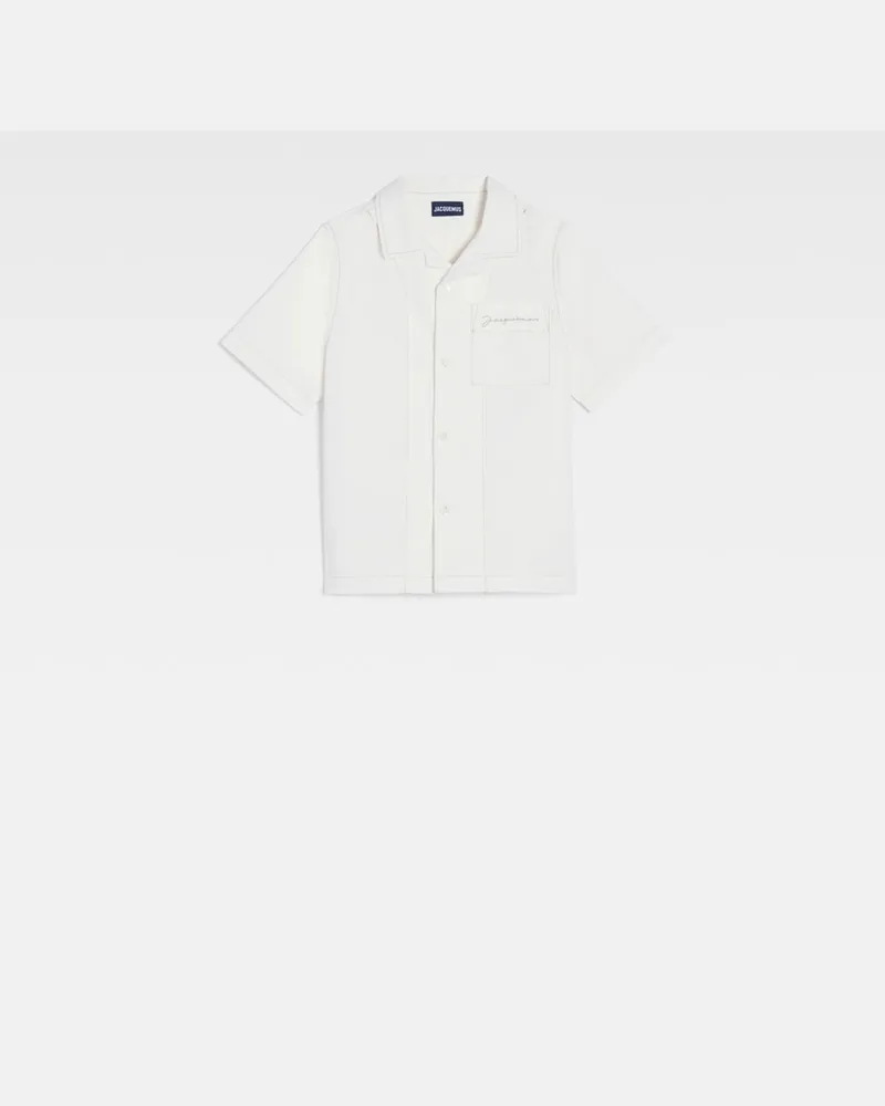 Jacquemus The Jean Kids' Shirt - White White