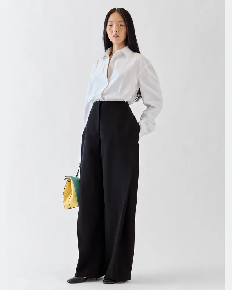 Jacquemus Die Cubisto Hose - Schwarz Schwarz