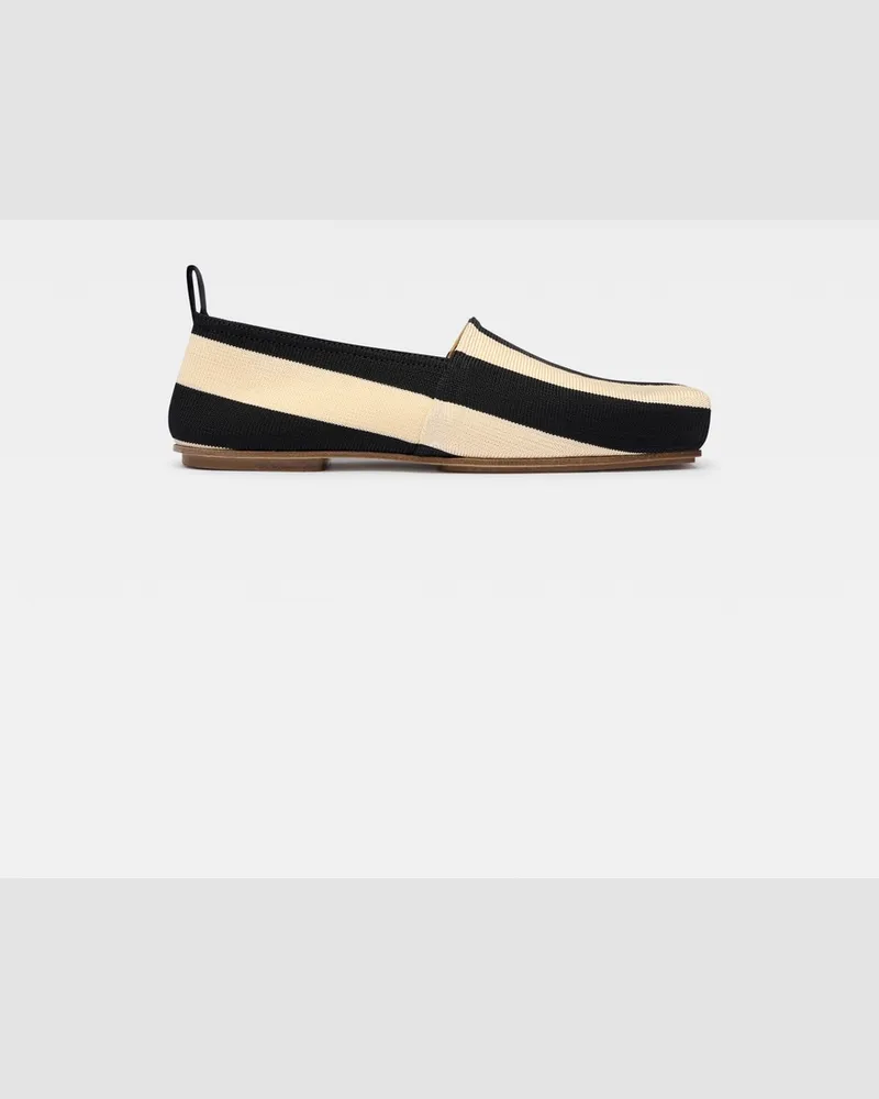 Jacquemus The Carré Espadrilles - Beige / Black Beige