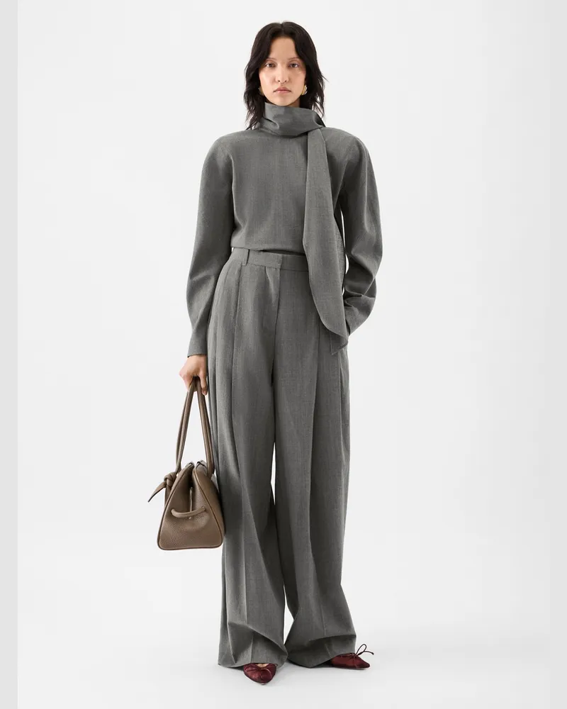 Jacquemus The Man's Pants - Grey Grey