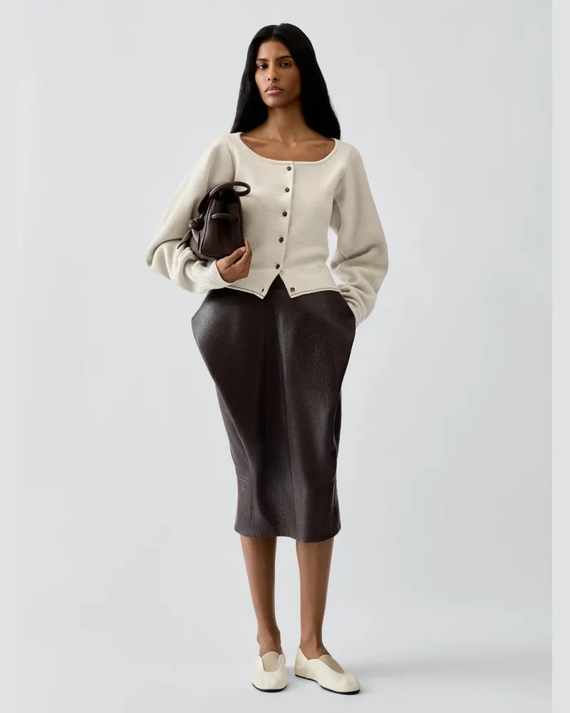Jacquemus Der Tempo Cardigan - Beige Hellbeige