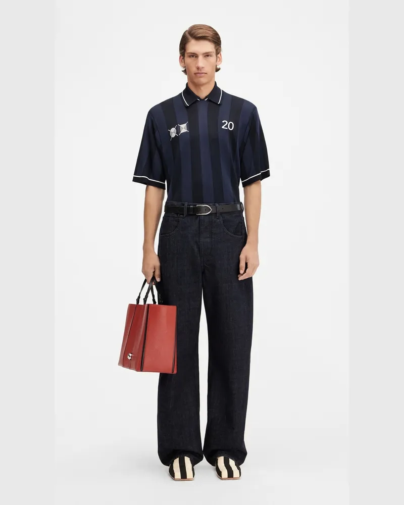 Jacquemus The Liga Polo Shirt - Dark Navy Dark
