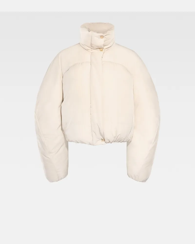 Jacquemus The Caraco Cropped Puffer Jacket - Off-White Off-white