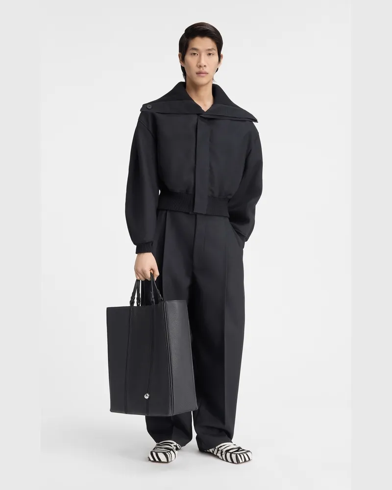 Jacquemus The Bordo Bomber Jacket - Black Black