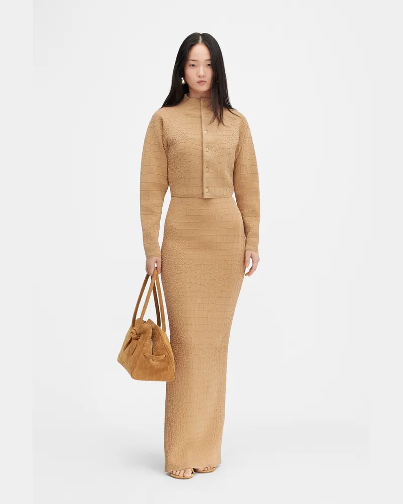 Jacquemus The Scala Cardigan - Camel Camel