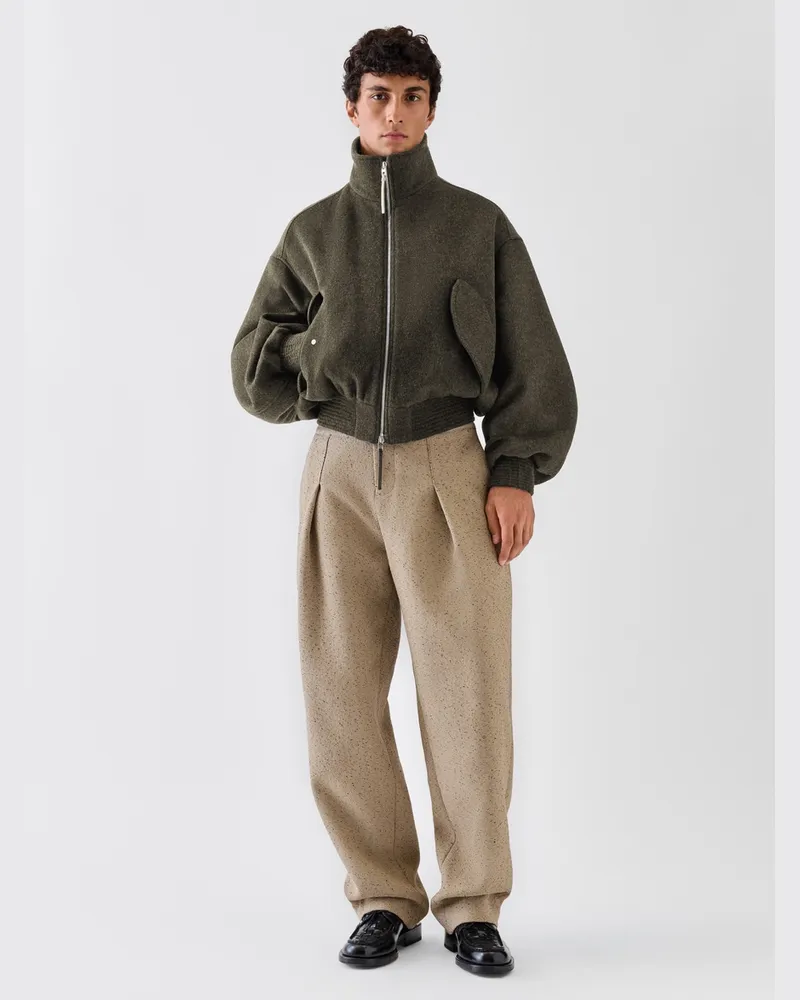 Jacquemus Die Losange Bomberjacke - Dark Grau Dark