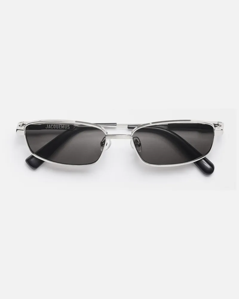 Jacquemus Die Sera Sonnenbrille - Silber Silber