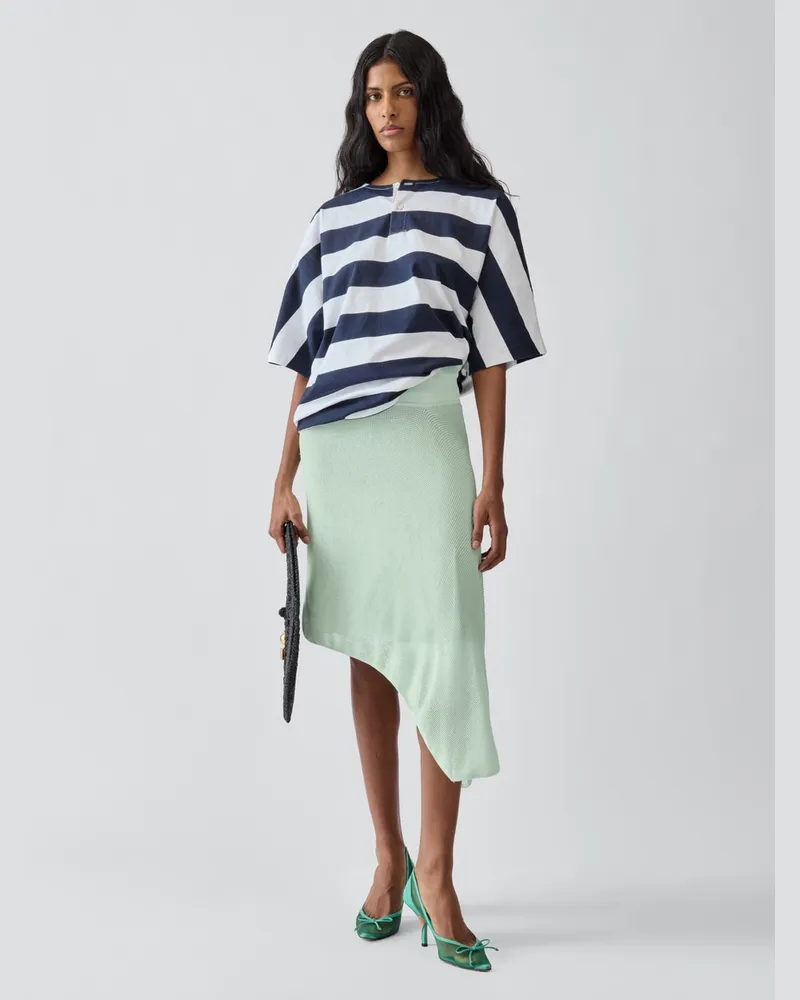 Jacquemus The Voile Skirt - Mint Grün Mint