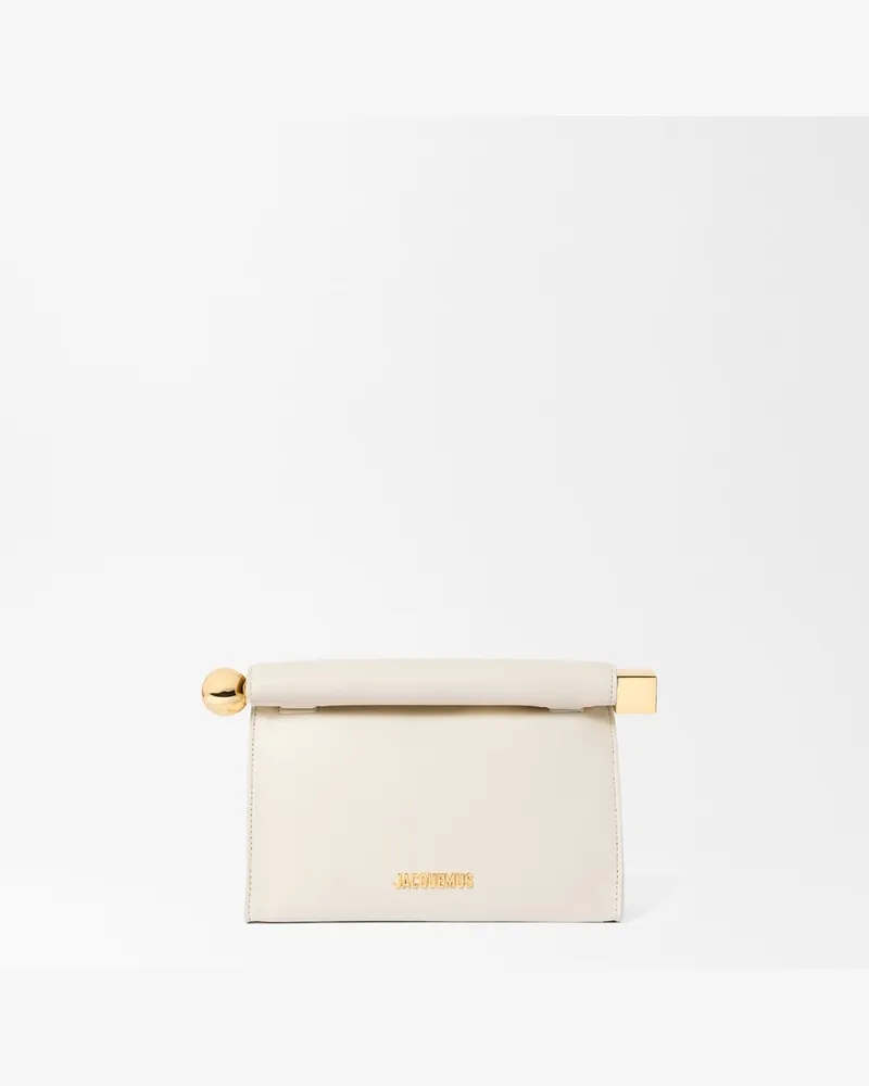 Jacquemus Le Sac Rond Carré - Light Weiß Light