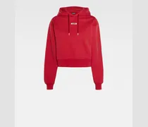 The Gros Grain Hoodie - Dark Red