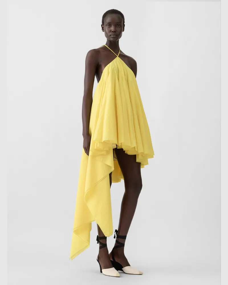 Jacquemus Das Triangle Minikleid - Gelb Gelb
