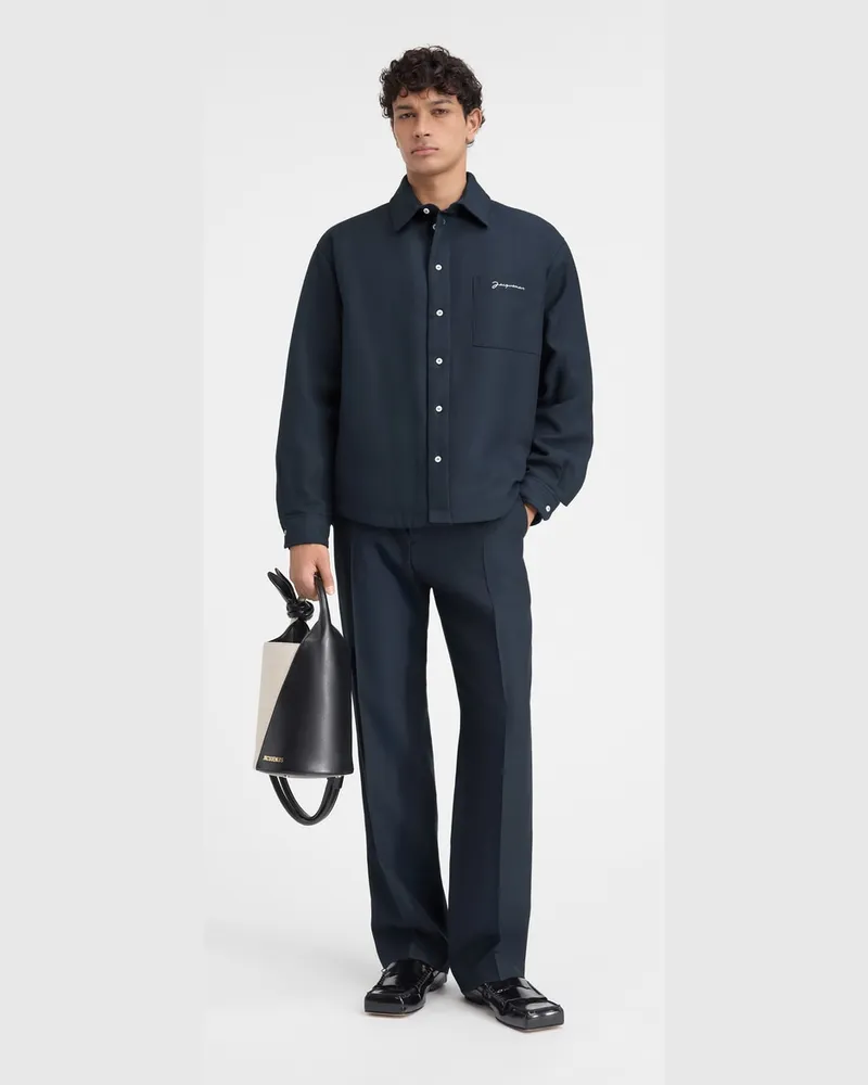 Jacquemus Das Boulanger T-Shirt - Blau Dunkelmarineblau