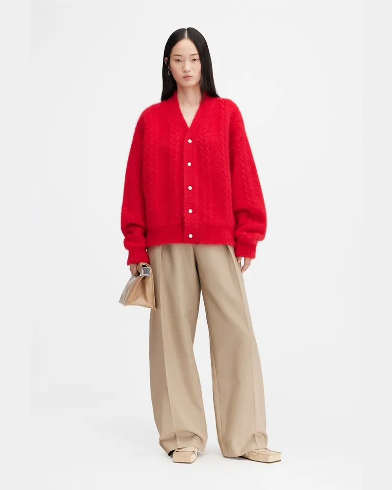 Jacquemus The Nuvola Cardigan - Red Red