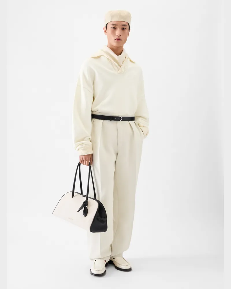 Jacquemus Le Polo Punto Manches Longues - Beige Hellbeige