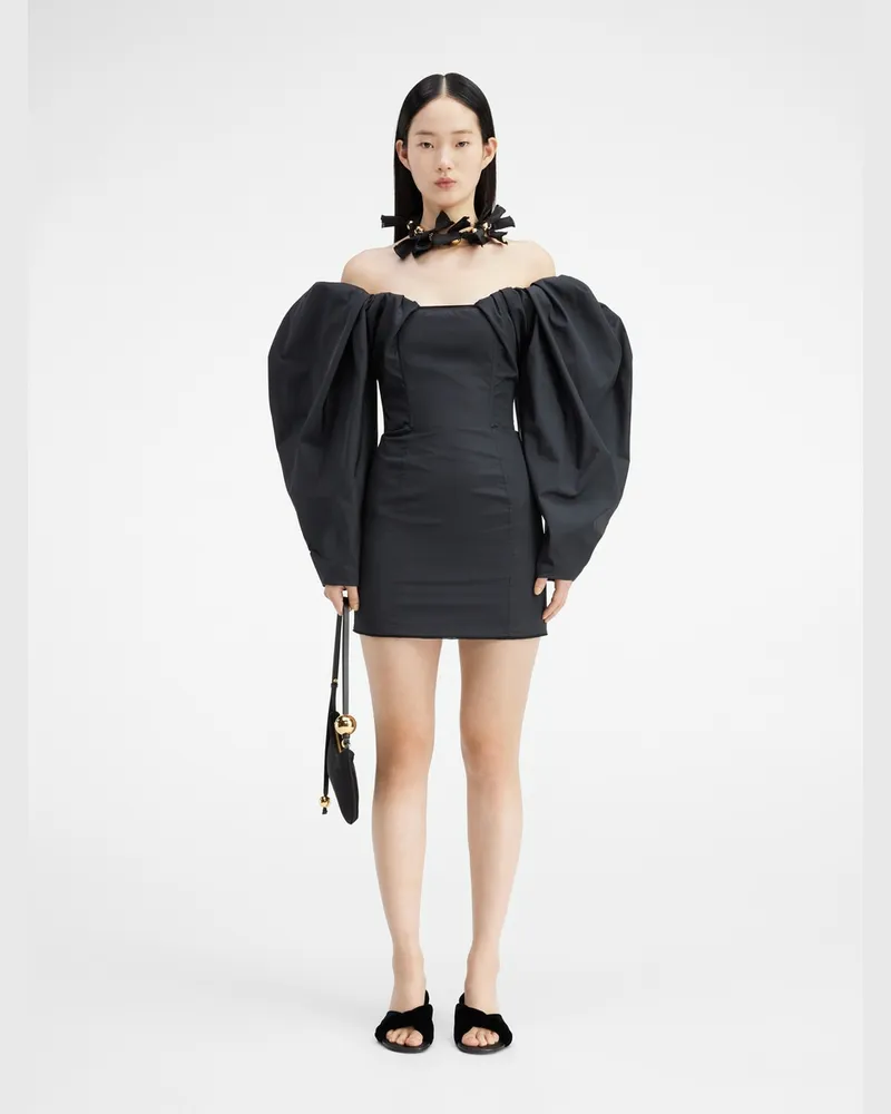 Jacquemus La Robe Taffetas - Black Black