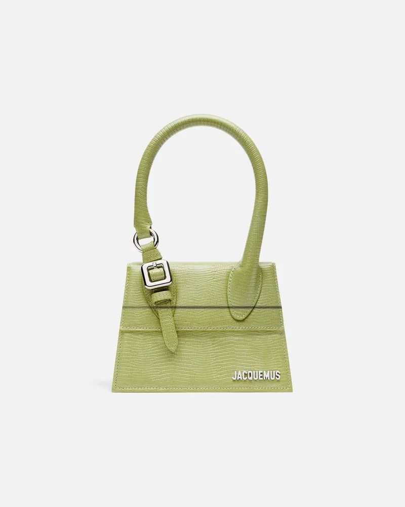 Jacquemus The Medium Chiquito With Buckle - Green Green