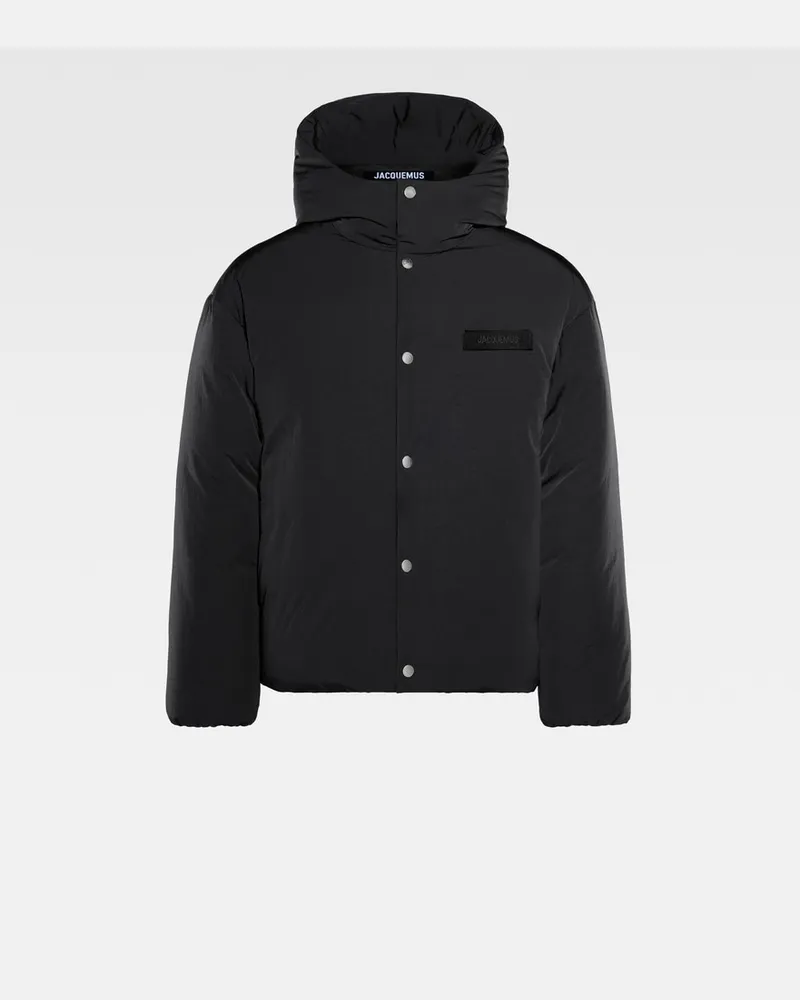Jacquemus The Puffer Jacket - Black Black