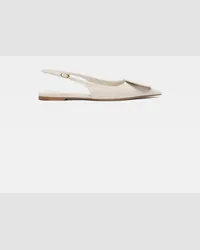 Jacquemus The Flat Duelo Slingbacks - Light Greige Light