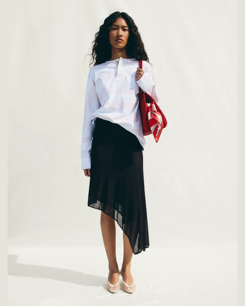 Jacquemus Der Voile Rock - Dark Braun Dark