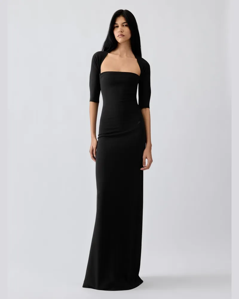 Jacquemus The Bolero Dress - Black Black