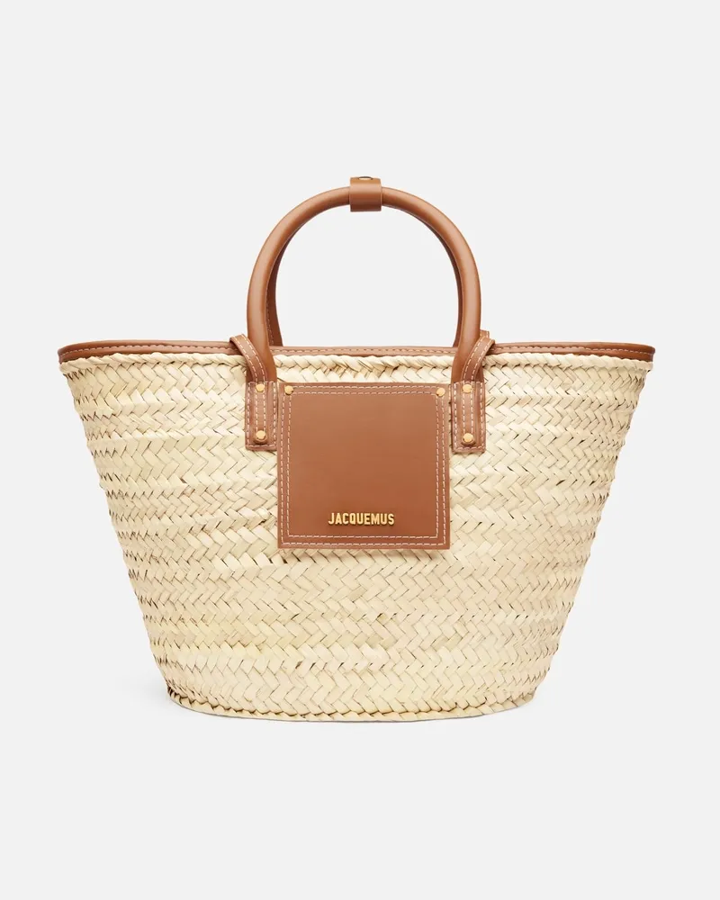 Jacquemus The Soli Basket - Light Brown Light