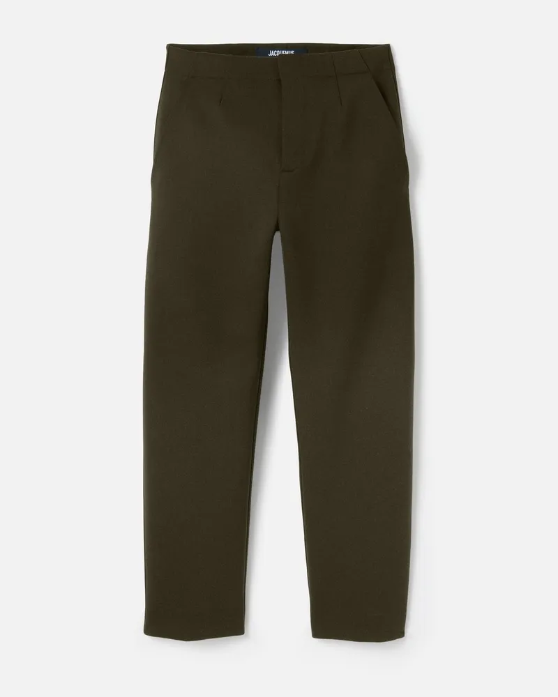 Jacquemus The Gardian Pants - Dark Khaki Dark