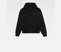 Das Bestickte Sweatshirt - Schwarz