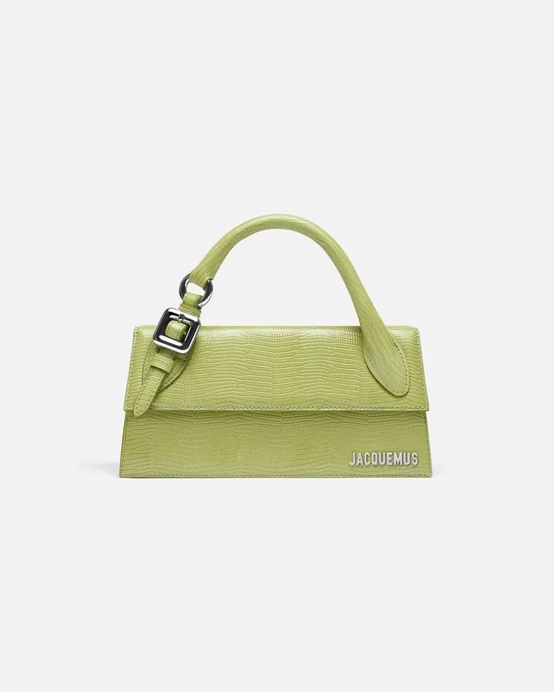 Jacquemus The Long Chiquito With Buckle - Green Green
