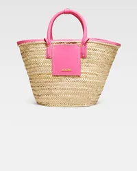 Jacquemus The Soli Basket - Dark Pink Dark