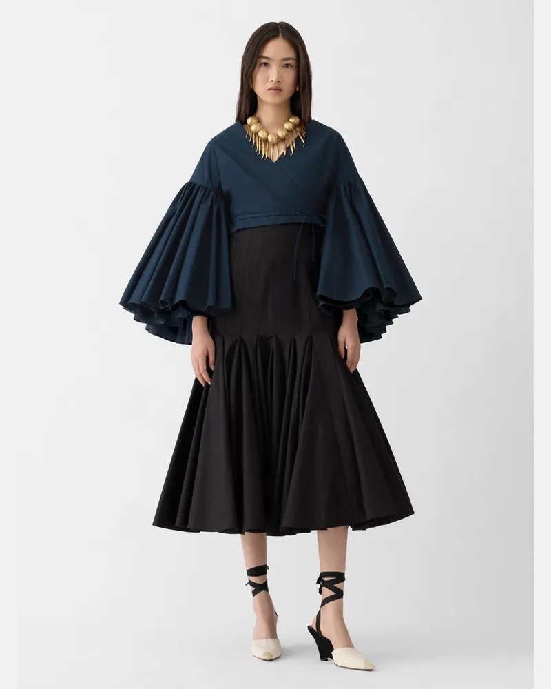 Jacquemus The Paysan Wrap Top - Dark Navy Dark