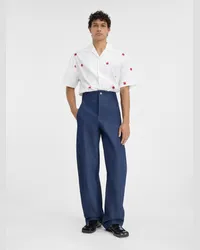 Jacquemus The Scala De-nîmes Denim Pants - Navy Navy