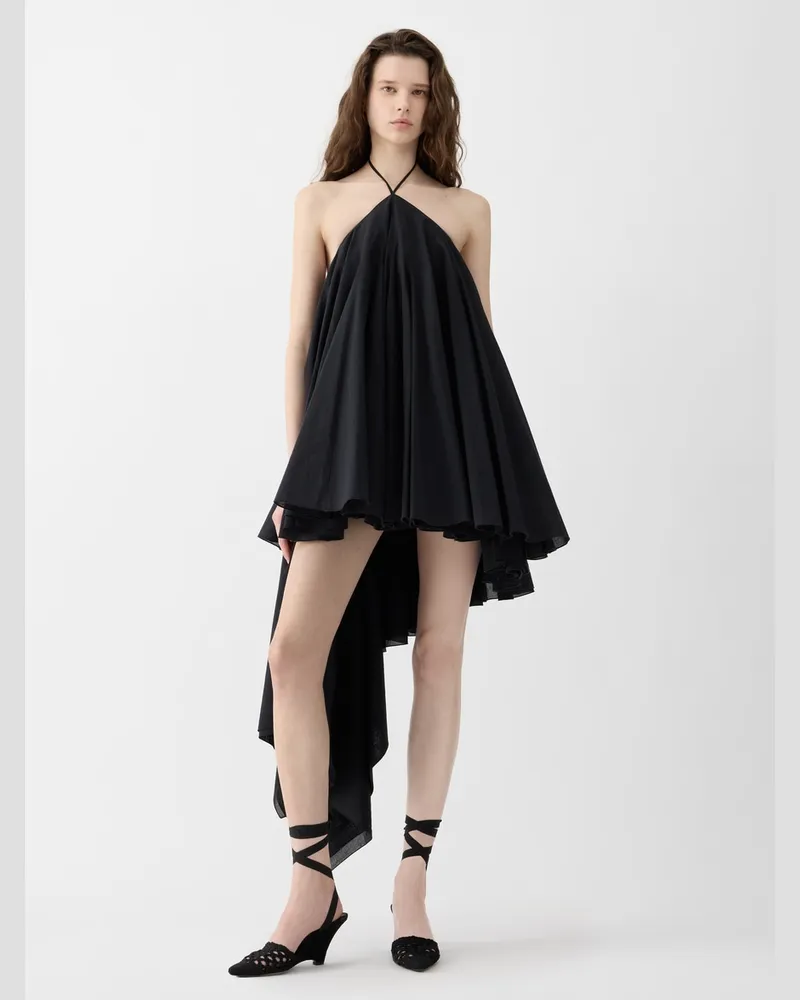 Jacquemus The Triangle Mini Dress - Black Black
