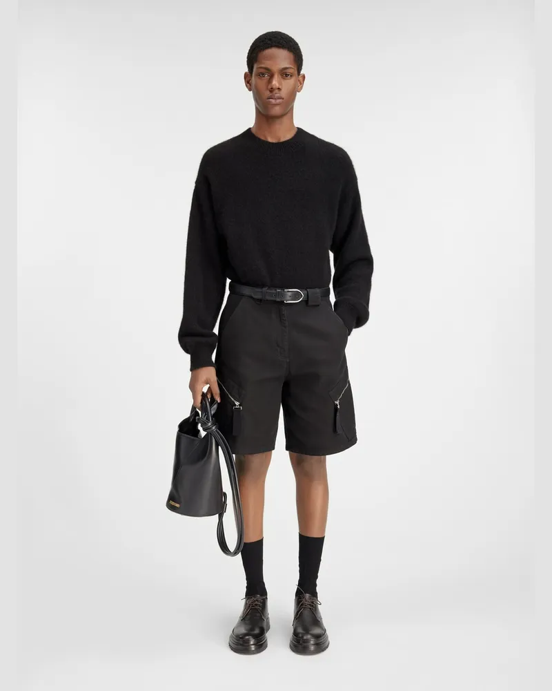 Jacquemus The Marrone Shorts - Black Black