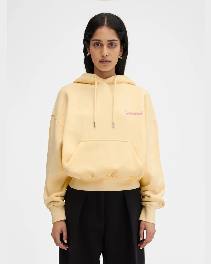 Jacquemus The Corto Hoodie - Uni Club Beige Uni