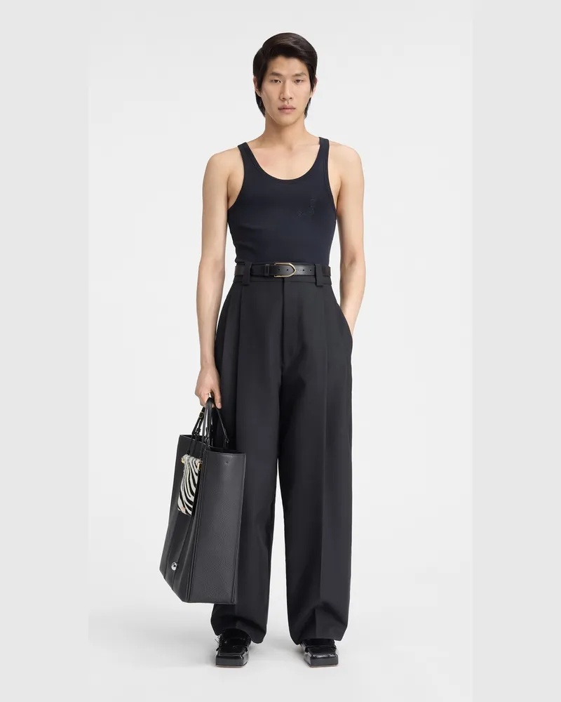 Jacquemus The Marzio Pants - Black Black