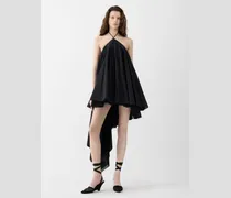 La Robe Triangle Courte - Schwarz