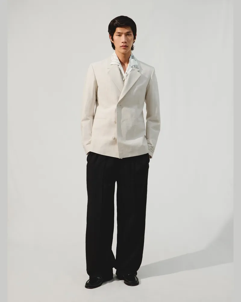 Jacquemus Die Melo Jacke - Weiß Cremeweiß