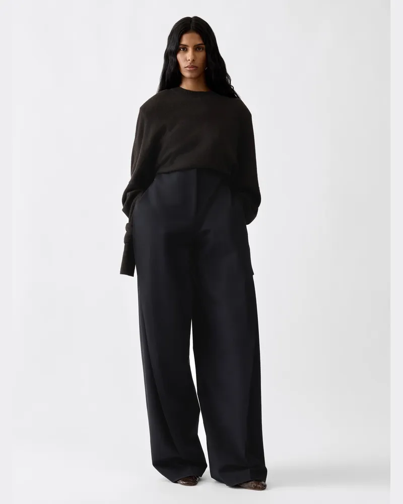 Jacquemus Die Cubisto Hose - Schwarz Schwarz