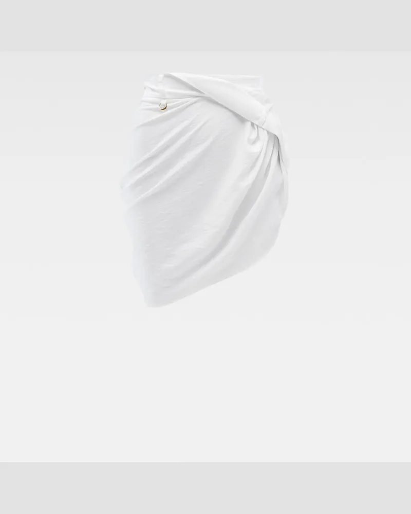 Jacquemus The Saudade Mini Skirt - White White