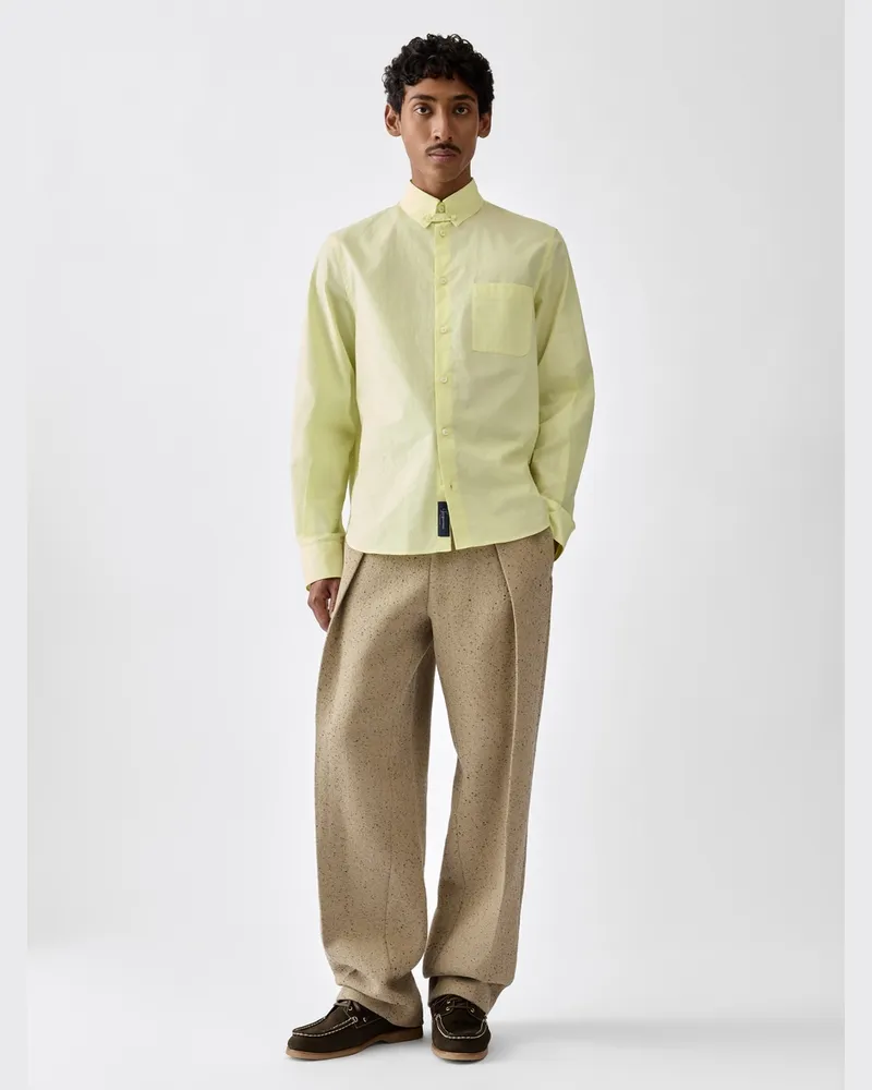 Jacquemus Das Tailleur Hemd - Gelb Hellgelb