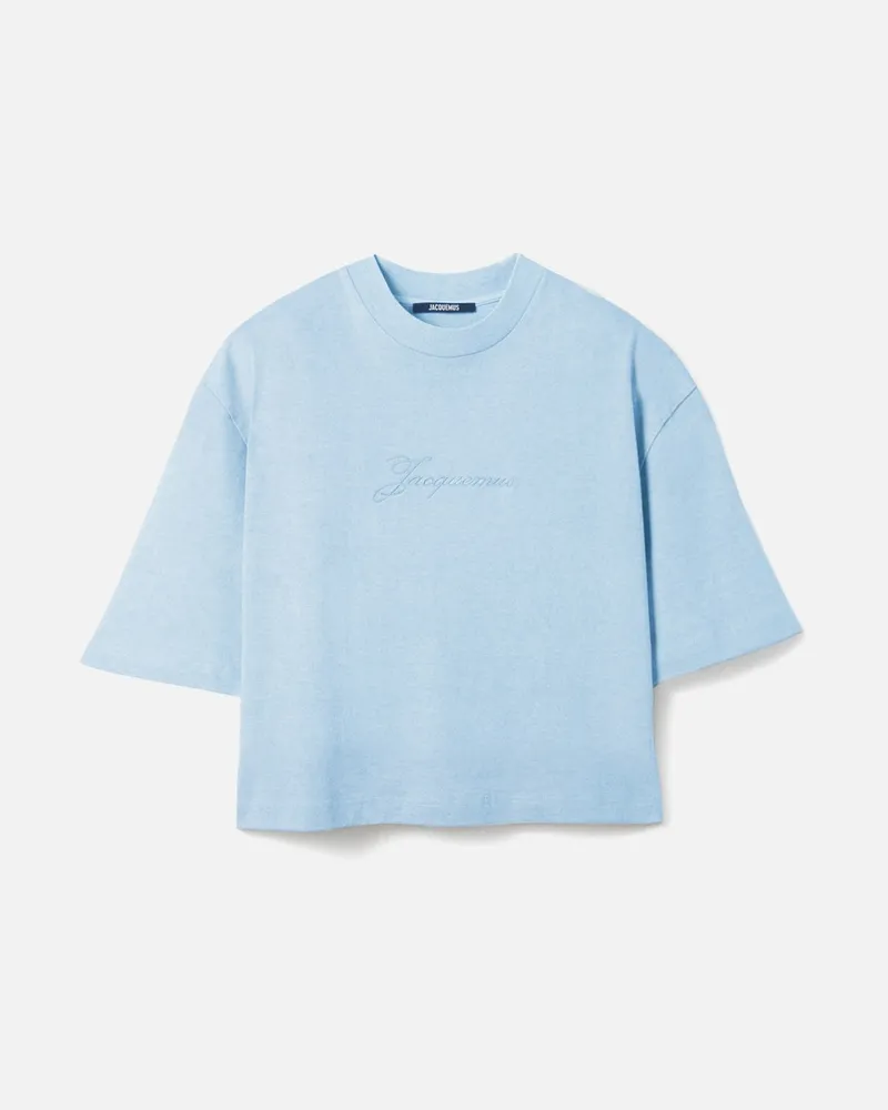 Jacquemus The Pigfor Mento T-shirt - Blue Blue