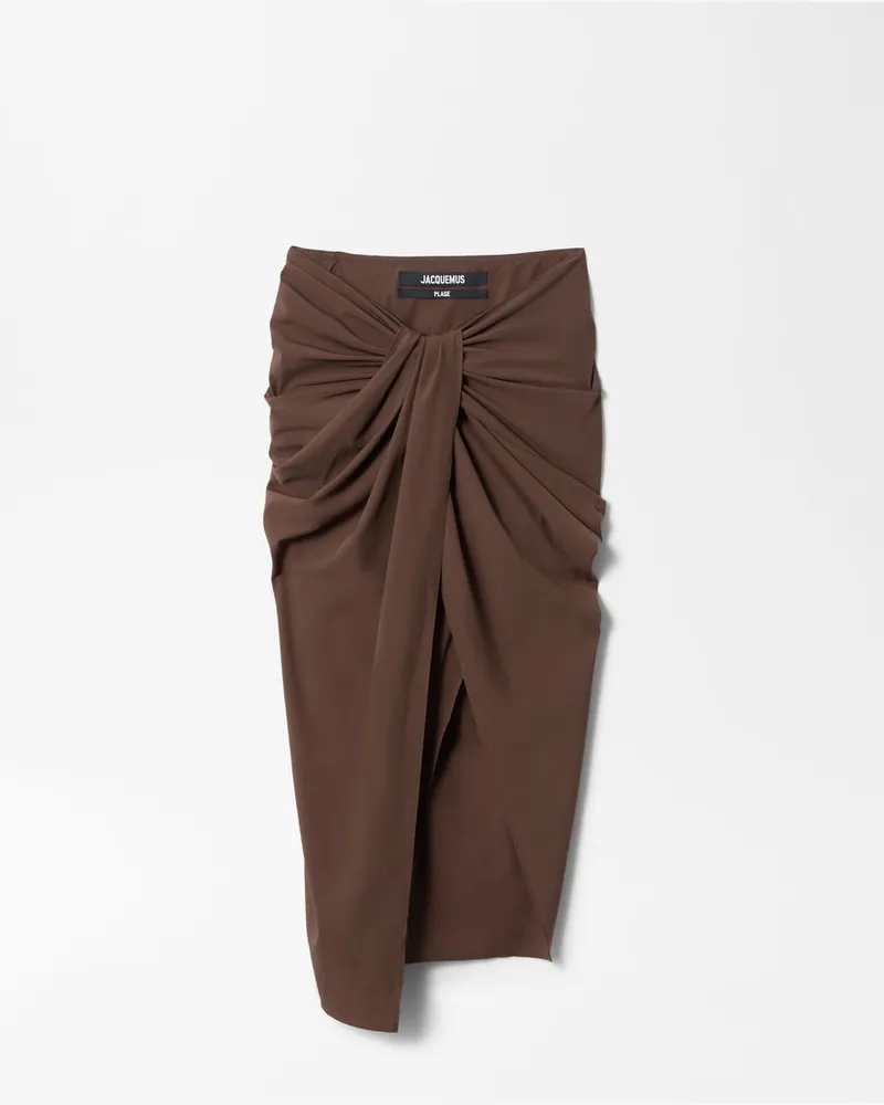 Jacquemus Der Paréo Rock - Braun Braun