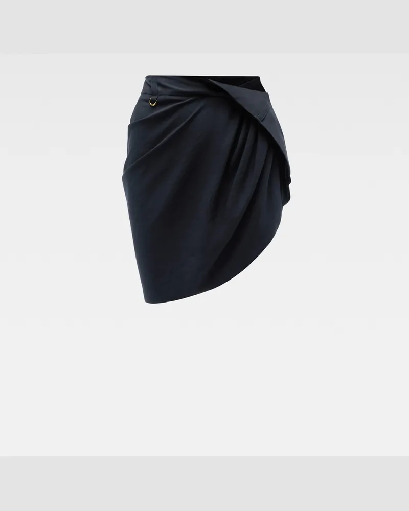 Jacquemus The Saudade Mini Skirt - Dark Navy Dark