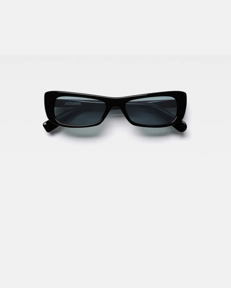 Jacquemus The Capri Sunglasses - Black Black