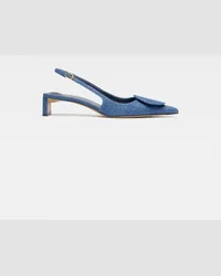 Jacquemus The Low Duelo Slingbacks - Blue Blue