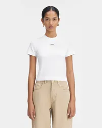 Jacquemus The Gros Grain T-shirt - White White