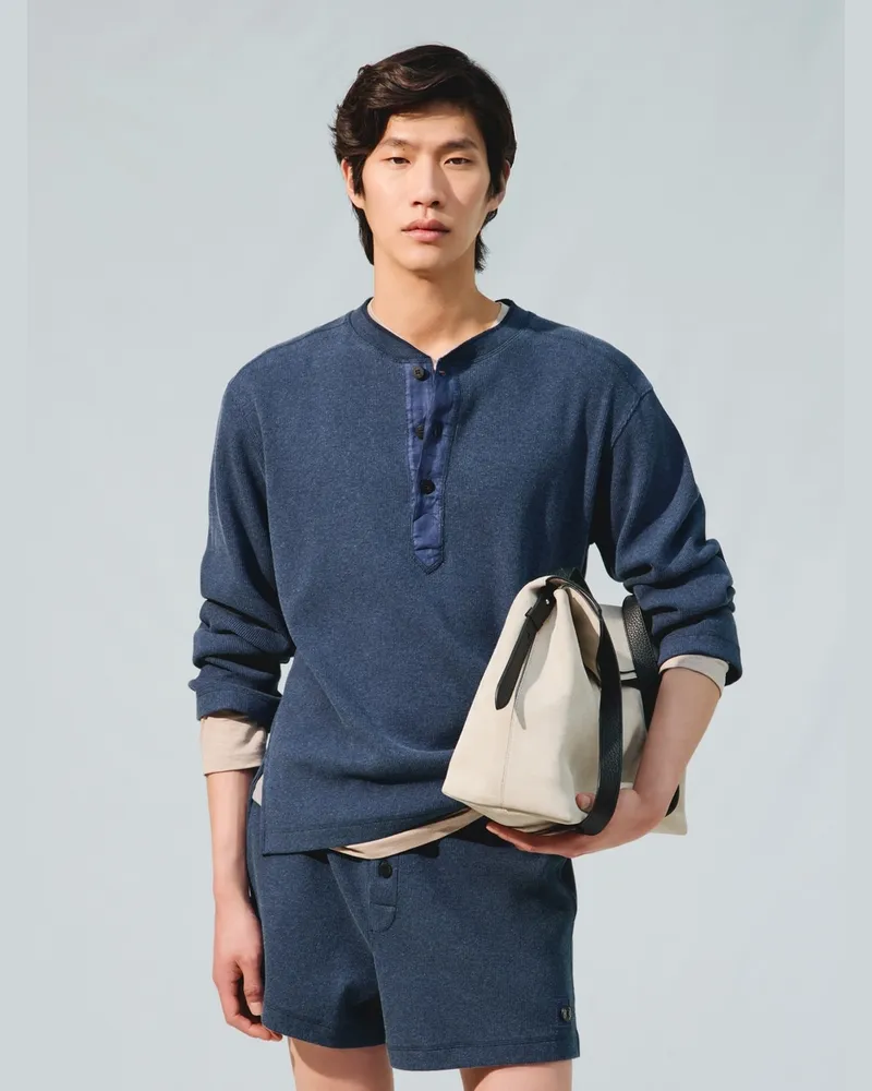 Jacquemus Das Tricot Langarmshirt - Blau Blau